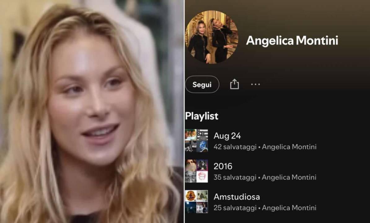 Angelica Montini, la scoperta sulla sua playlist di Spotify