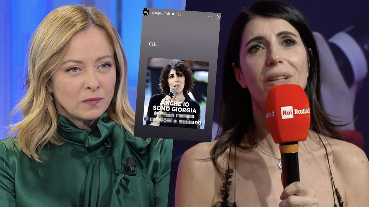 Giorgia sulla battuta contro la Meloni: “Se mi pento o confermo?”