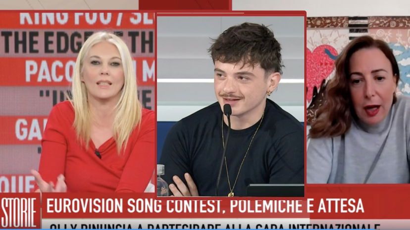 Scompiglio a Storie Italiane su Olly: “Famiglia molto potente” preview