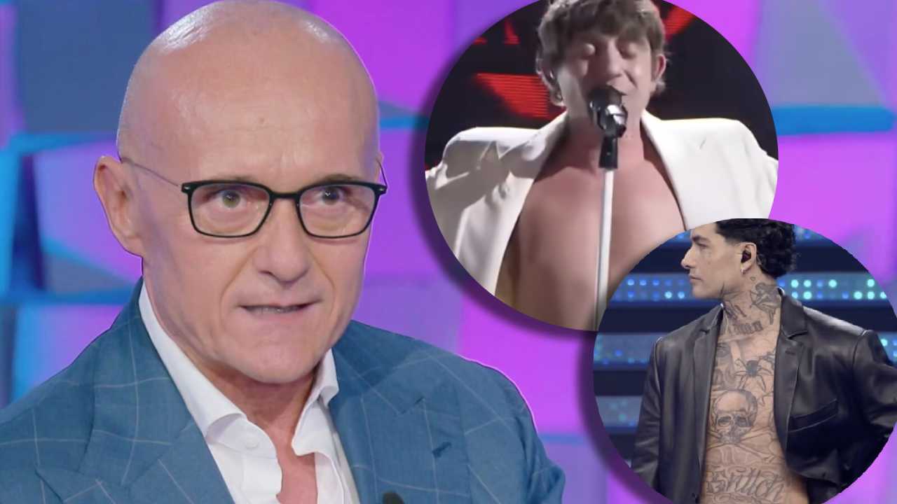 Signorini punge Rkomi e Tony? “Addominali usati per distrarre da canzoni che non colpiscono”