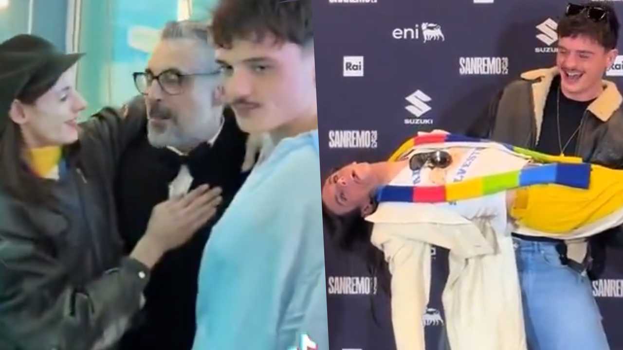 Brunori Sas, Lucio Corsi e Olly commentano il podio tutto maschile di Sanremo