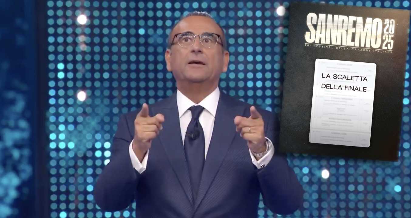 Sanremo 2025 puntata finale: scaletta, ospiti e ordine di uscita dei Big