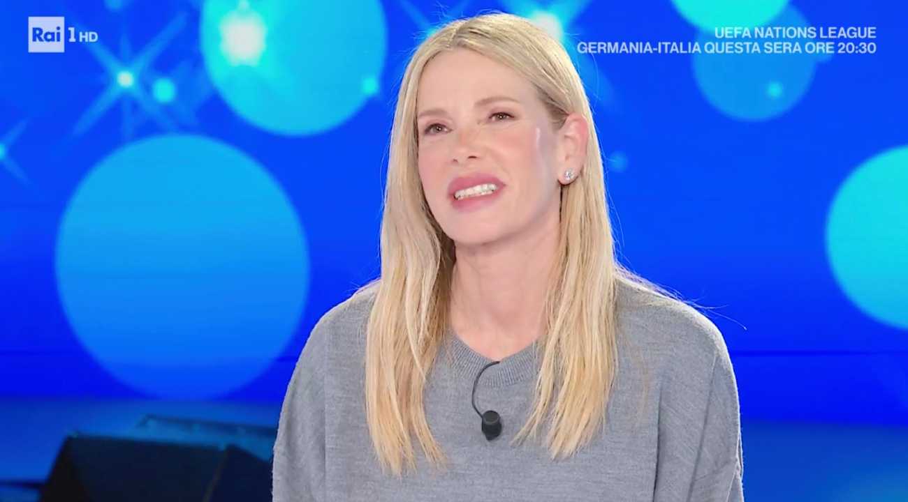 Alessia Marcuzzi a Domenica In: “Perché ho lasciato Mediaset e la critica che più mi ha ferito”