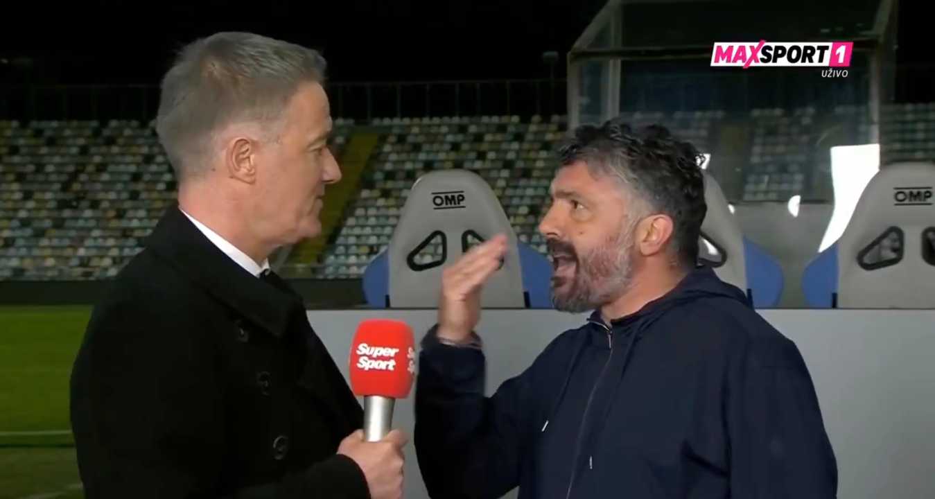 Gattuso show contro un giornalista: “Tu tienes che portare rispetto per le personas”