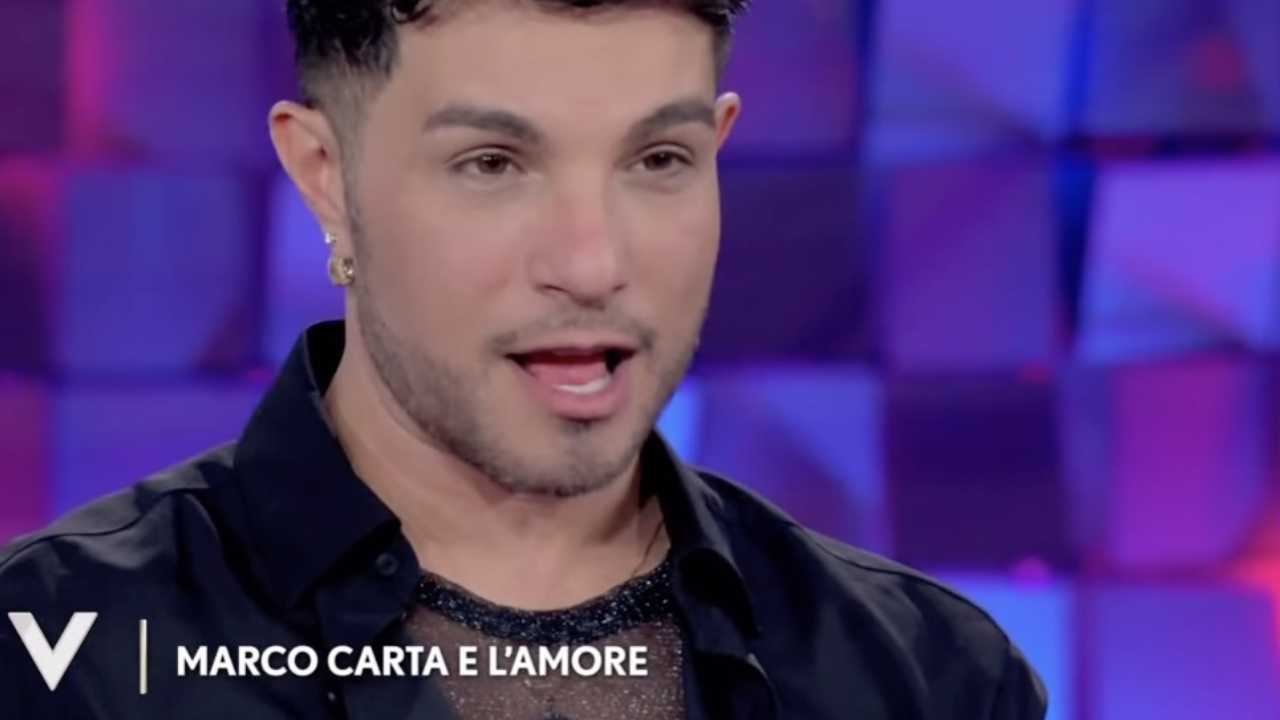 Marco Carta parla del suo nuovo fidanzato Luca