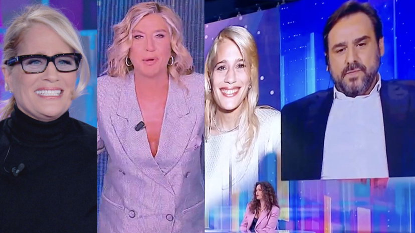 Heather Parisi bacchetta Myrta Merlino e Davide Maggio preview