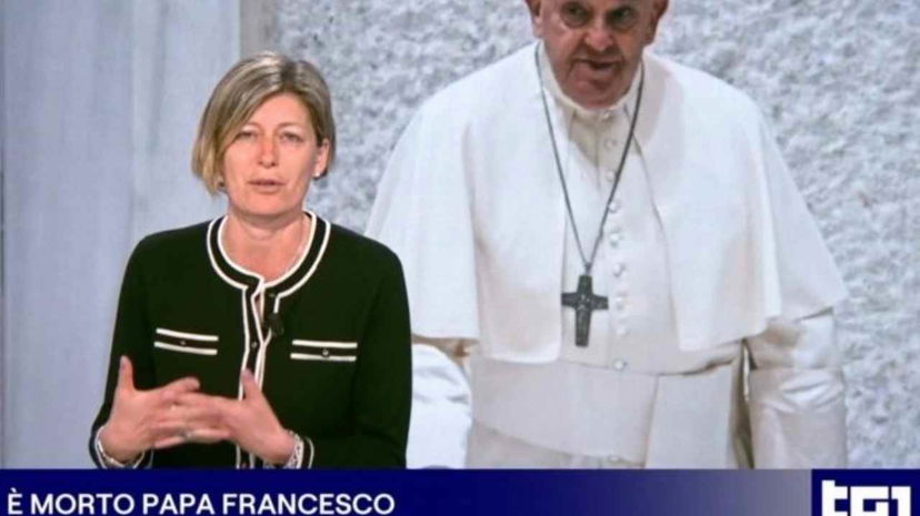 Valentina Bisti del TG1: “Perché ero senza trucco all’annuncio della morte del Papa” preview