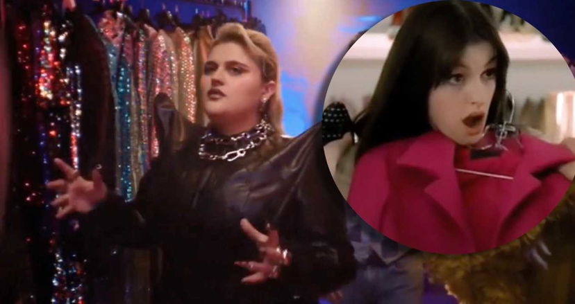 BigMama e Gabriele Corsi ricreano una scena del Diavolo Veste Prada per l’Eurovision preview