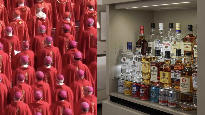 Cardinali svuotano gli alcolici da un minibar: “Pensavano fossero gratis” preview