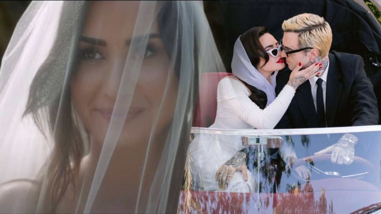 Demi Lovato si è sposata con Jordan Lutes, le foto del matrimonio