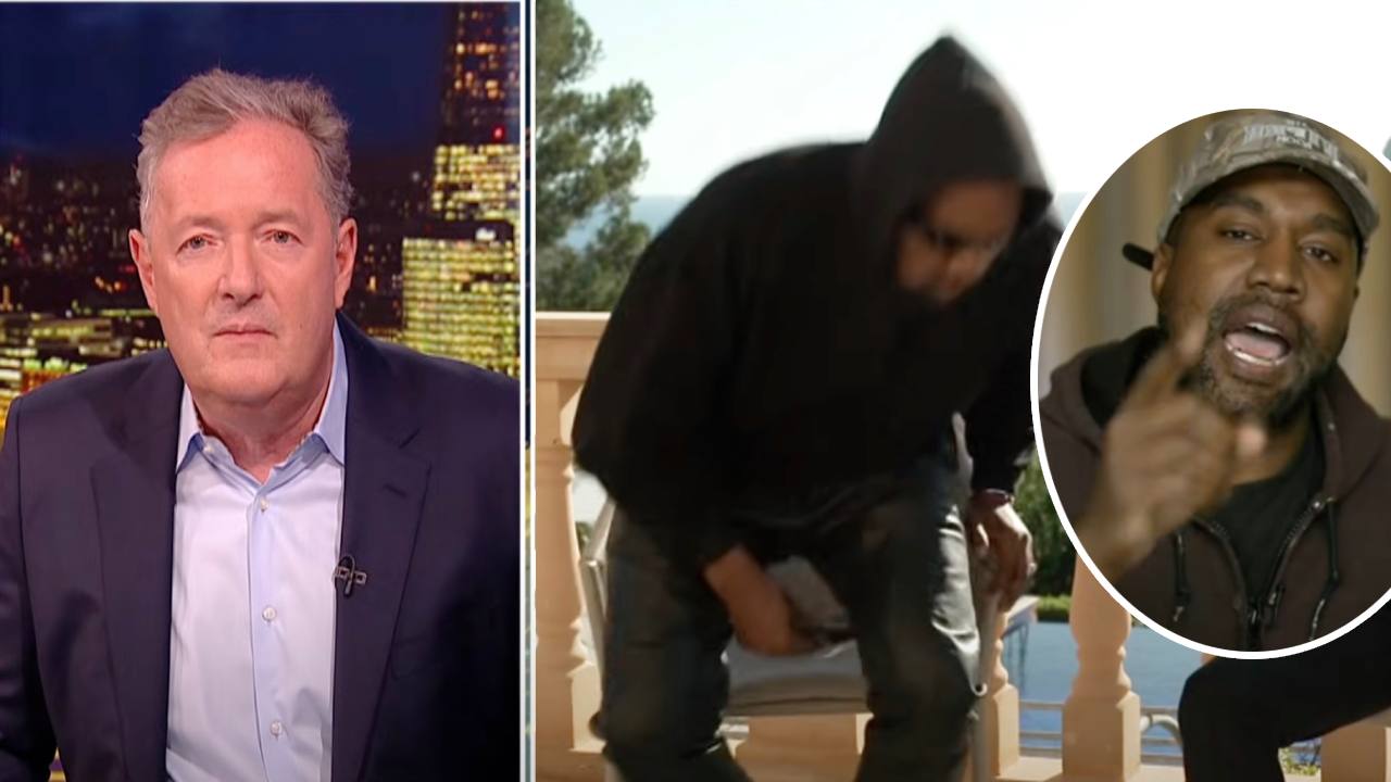 Kanye West abbandona l’intervista con Piers Morgan: “Codardo nazista”