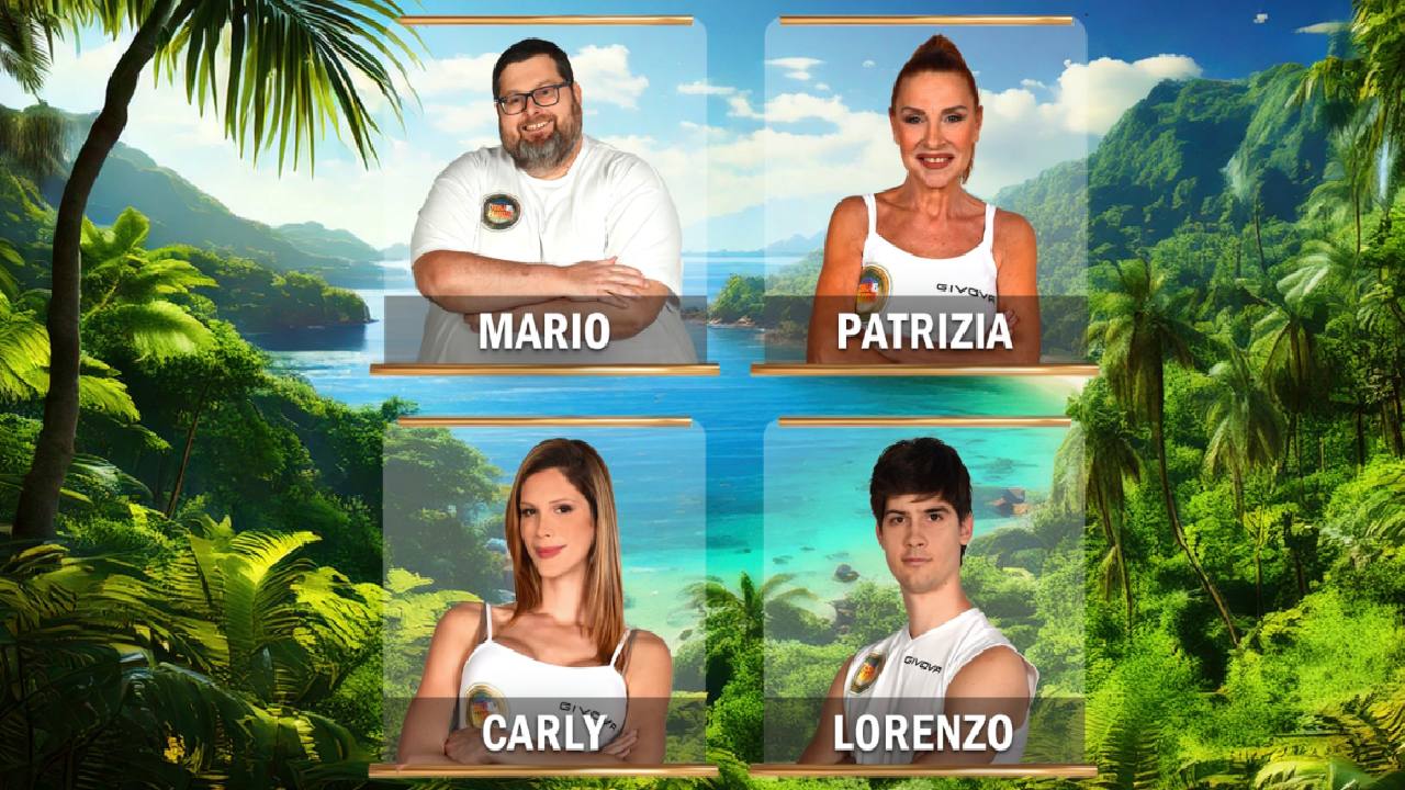 Patrizia, Carly, Lorenzo o Mario, chi esce a L’Isola dei Famosi: risultati dei sondaggi
