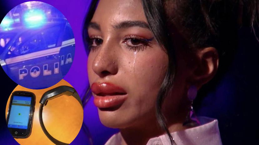 Polizia a casa di Lulù Selassié, problemi con il braccialetto elettronico preview