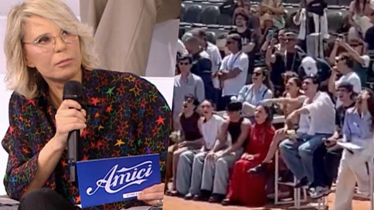 I ragazzi di Amici escono dagli studi, parla Maria: “Una delega”