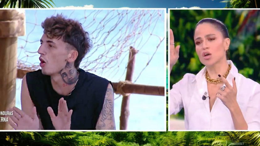 Veronica Gentili e Spadino, scontro a L’Isola: “Minacce? Mi usate per fare audience” preview