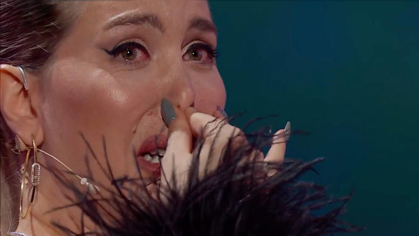 Wanda Nara scoppia a piangere dietro le quinte di Sognando Ballando preview