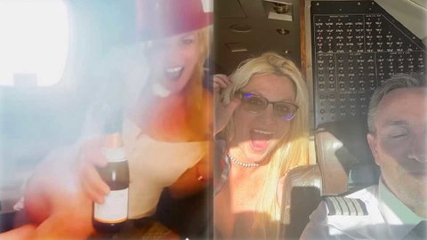 Britney Spears fuma e beve vodka in aereo, l’hostess chiama la sicurezza preview