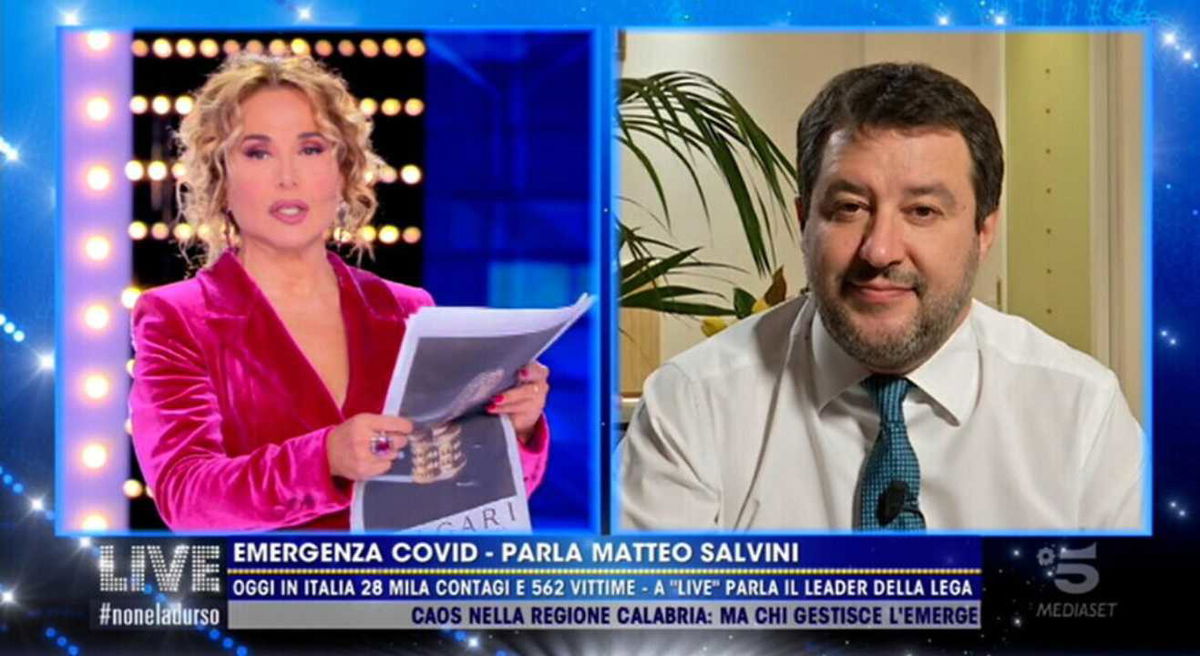 d’Urso su Rai1 grazie a Salvini? Il retroscena sul nuovo progetto tv article-post