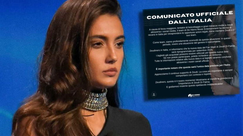 Zeudi Di Palma, sospeso l’evento in teatro: “Minacce ricevute” preview