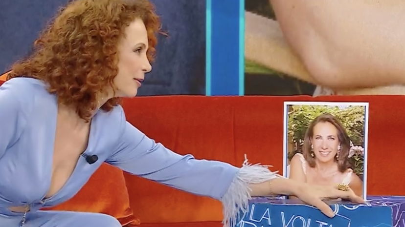 Beatrice Luzzi a La Volta Buona trita Cesara Buonamici preview