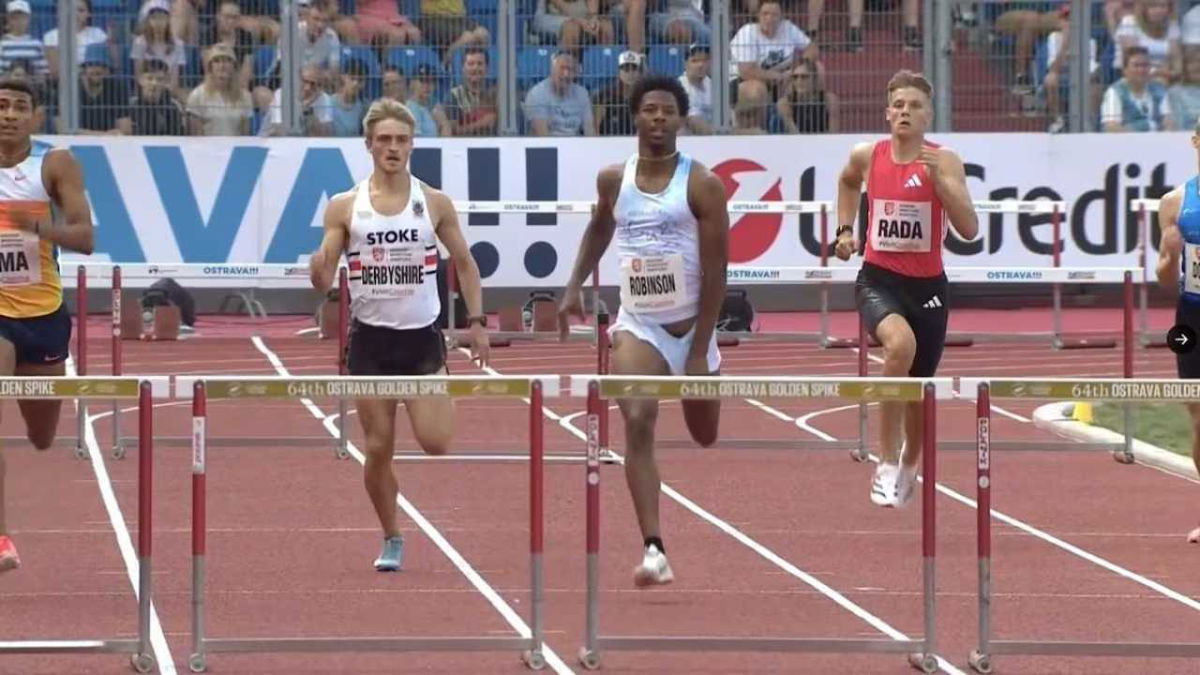 Chris Robinson: l’atleta americano ha un imprevisto mentre corre article-post