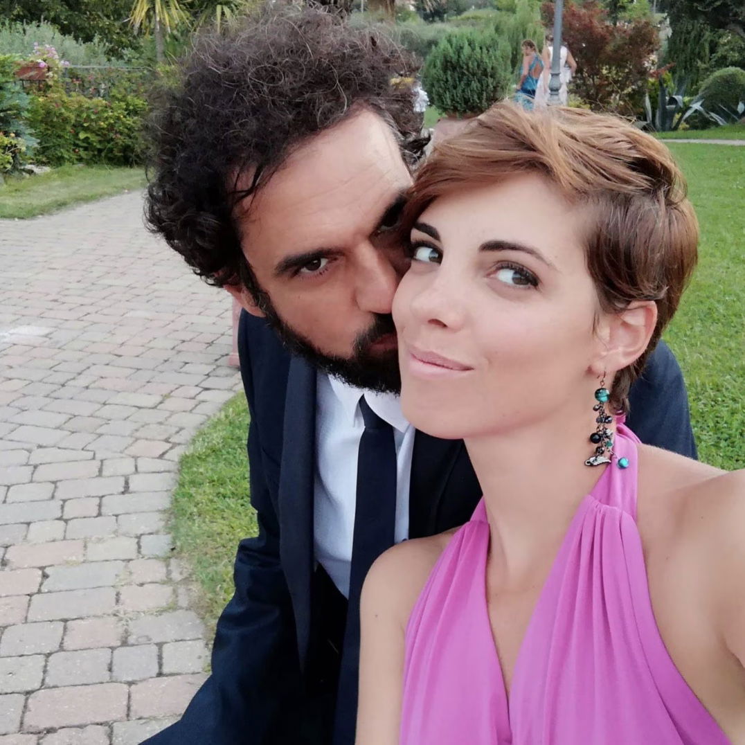 Dino Giarrusso e sua moglie Sara