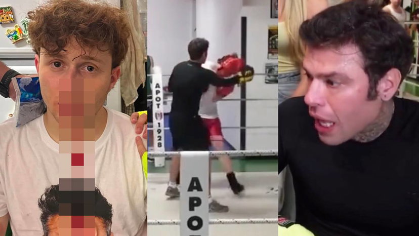 Fedez rompe il naso al Rosso durante un incontro: dal ring all’ospedale preview