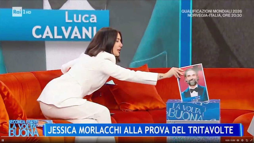 Jessica Morlacchi “trita” Luca Calvani: le sue parole preview