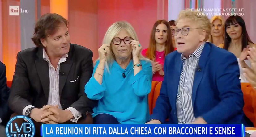 Dalla Chiesa piange per l’incontro con Bracconeri e Senise a distanza di 12 anni dalla fine di Forum preview