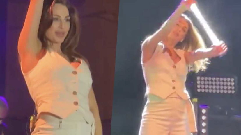 Anna Tatangelo balla J.Lo e Beyoncé in concerto e il video diventa virale preview