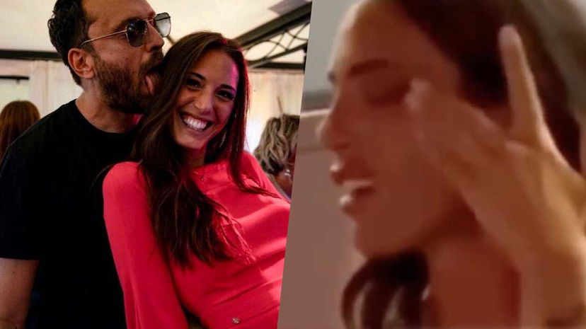 L’ex di Cremonini va al suo concerto, poi scappa in lacrime: il video preview