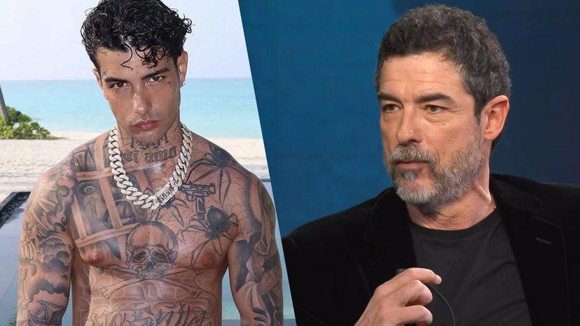 Alessandro Gassmann scatena una polemica con una foto di Tony Effe preview