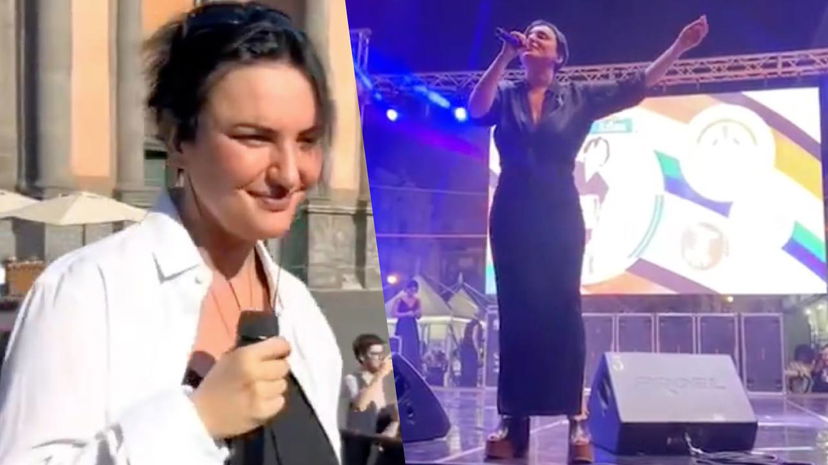 Arisa ricuce i rapporti con la comunità LGBT al Napoli Pride, il discorso preview