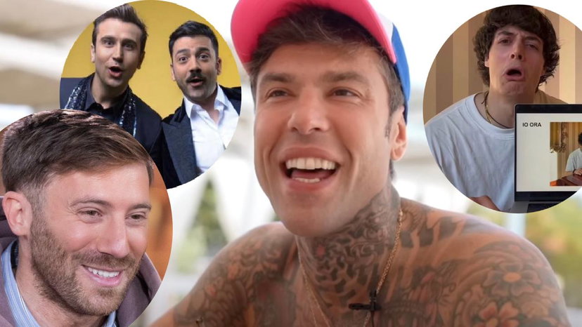 Fedez contro Nicolò De Devitiis, Pio e Amedeo e Luis Sal preview