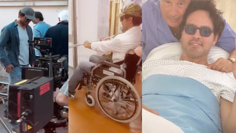 Gabriel Garko ferito sul set e portato in ospedale, il video preview