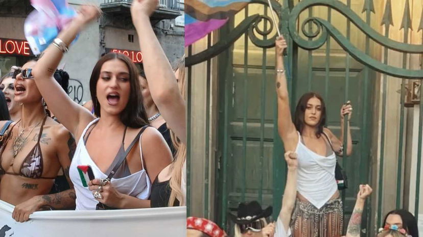 Gaia piange al Pride di Napoli: “Ecco perché ho camminato in mezzo a voi” preview