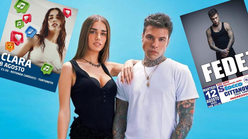 Clara e Fedez, quanti soldi hanno preso per i loro ultimi concerti: “Lei 1.000 euro al minuto” preview