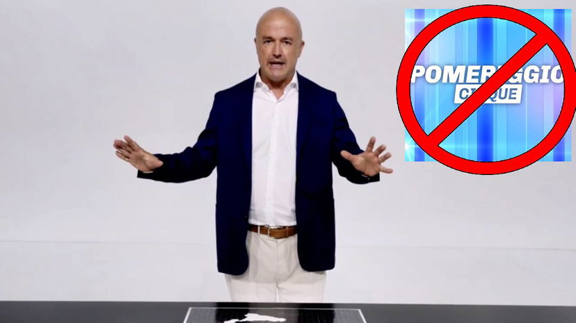 Addio Pomeriggio 5, nuovo titolo e logo del programma di Nuzzi preview