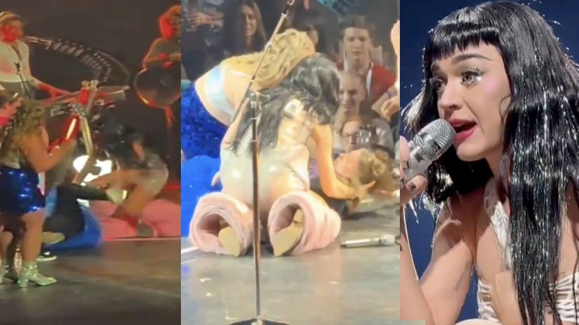 Ragazza sviene sul palco al concerto di Katy Perry, i video preview