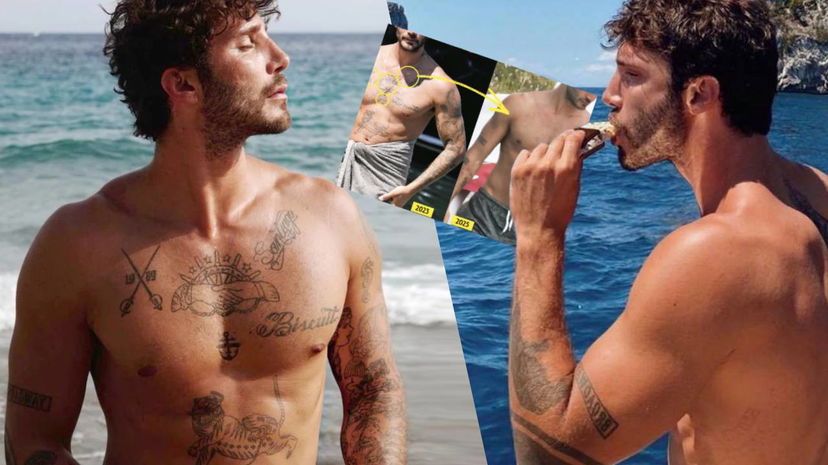 Addio tatuaggi, De Martino li rimuove: foto in costume prima e dopo preview