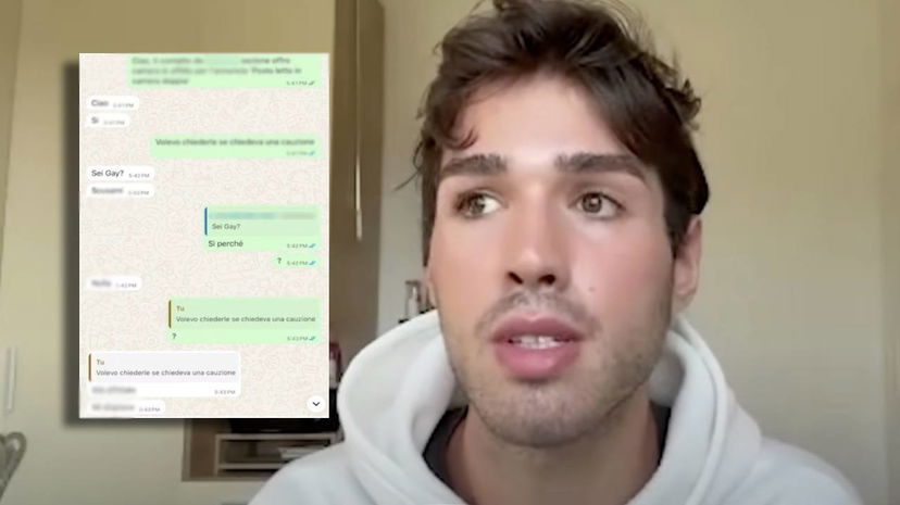 Affitto rifiutato perché gay, la storia di Luca: “Ecco la chat” preview