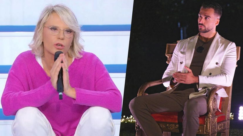 Parole della De Filippi e reazione di Rosario al trono saltato preview