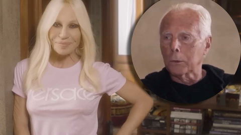 Donatella Versace ricorda Giorgio Armani (a cui in passato rispose piccata) preview