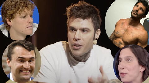 Fedez le spara grosse su Sinner e Schlein e cita Kirk e i video di De Martino preview