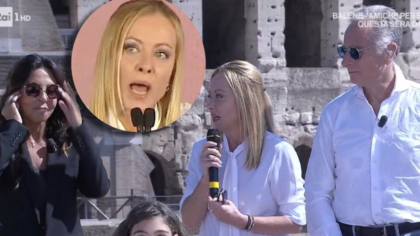 Giorgia Meloni replica alla polemica su Domenica In con Bonolis e Ferilli preview
