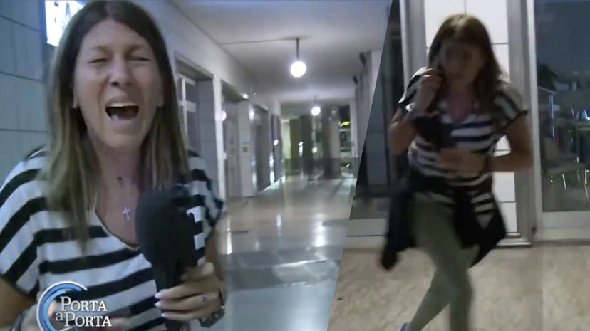 Inviata di Porta a Porta aggredita con pietre e bottiglie preview