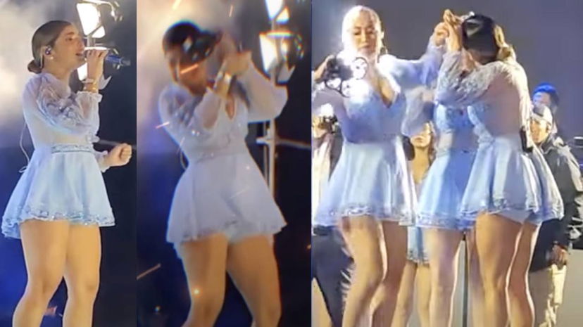 Susana Alvarado, la cantante colpita in testa da un drone preview