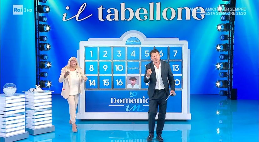 Il Tabellone di Domenica In durato una sola puntata, cosa ha fatto Teo Mammucari preview