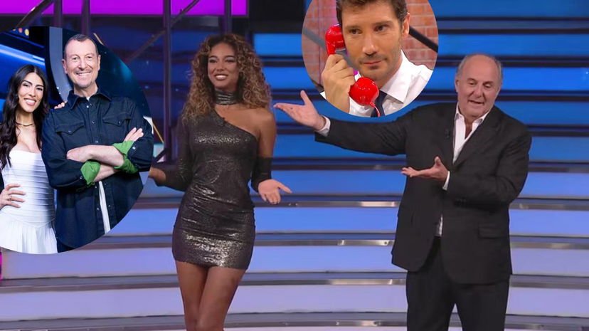 Gerry Scotti svela cosa guarda tra De Martino e Amadeus: “Rivalità?” preview