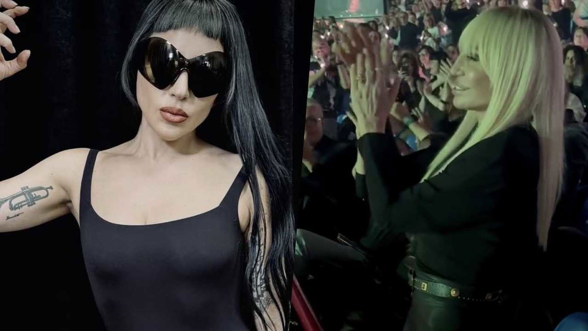 Lady Gaga fa una dedica a Donatella Versace durante il concerto a Milano article-post